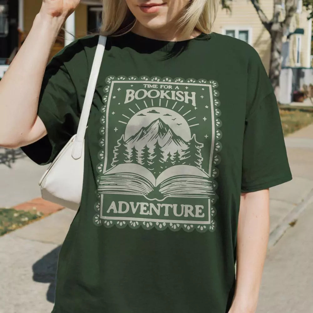 Time for A Bookish Adventure Tee