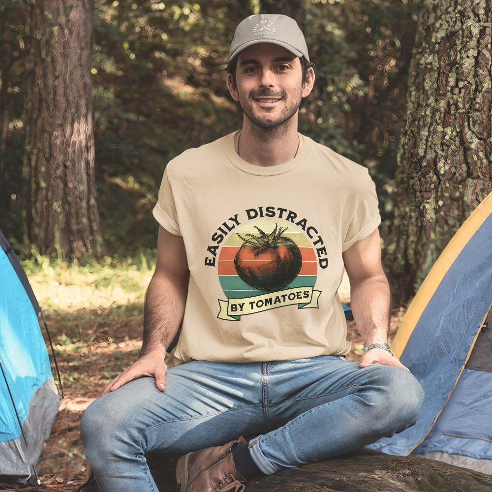 Easily Distracted by Tomatoes Tee