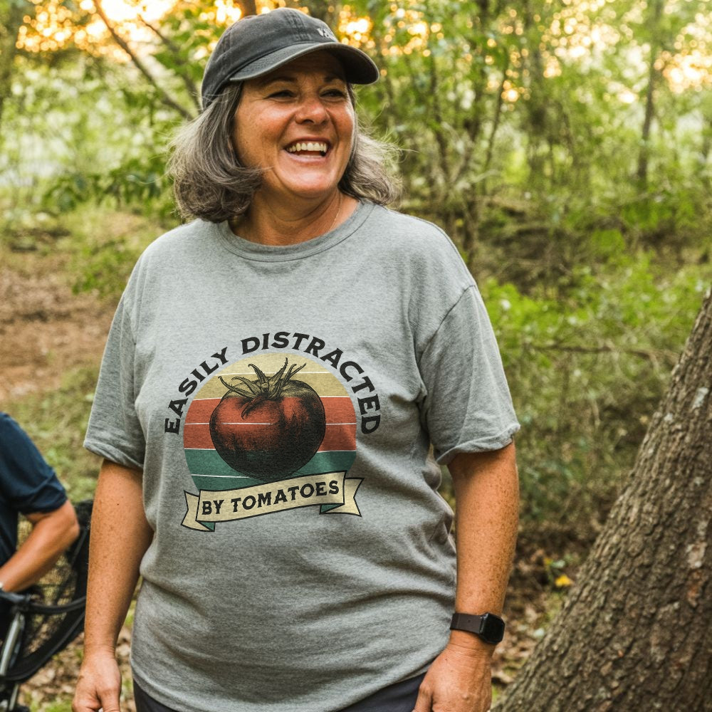 Easily Distracted by Tomatoes Tee