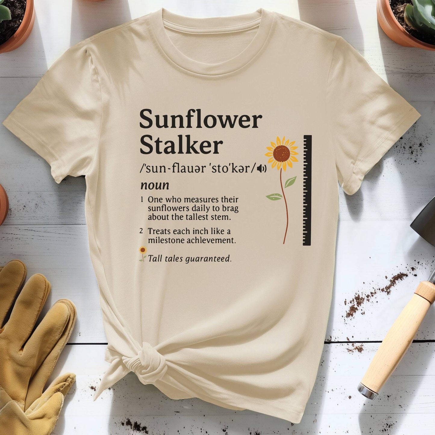 Sunflower Stalker Tee