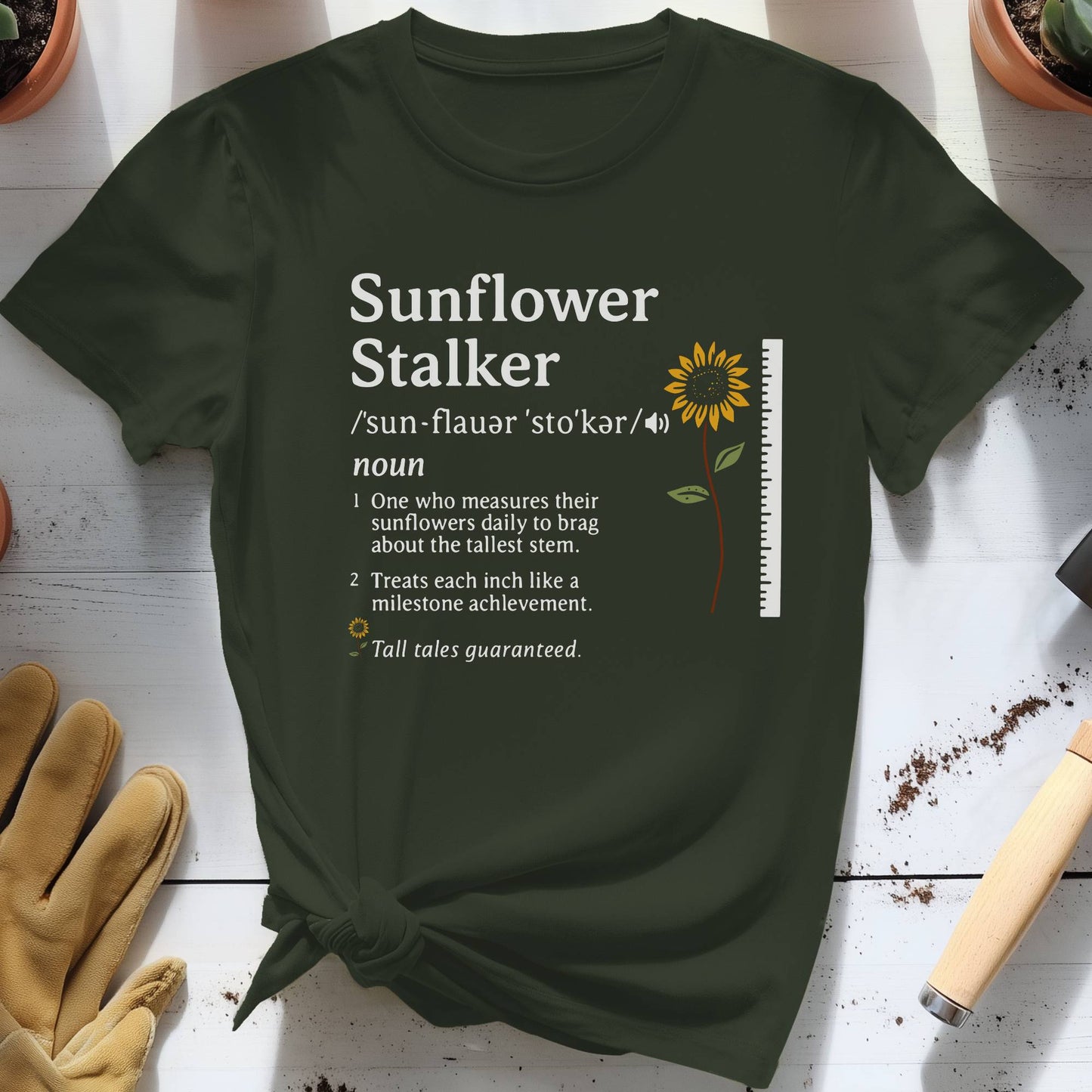 Sunflower Stalker Tee
