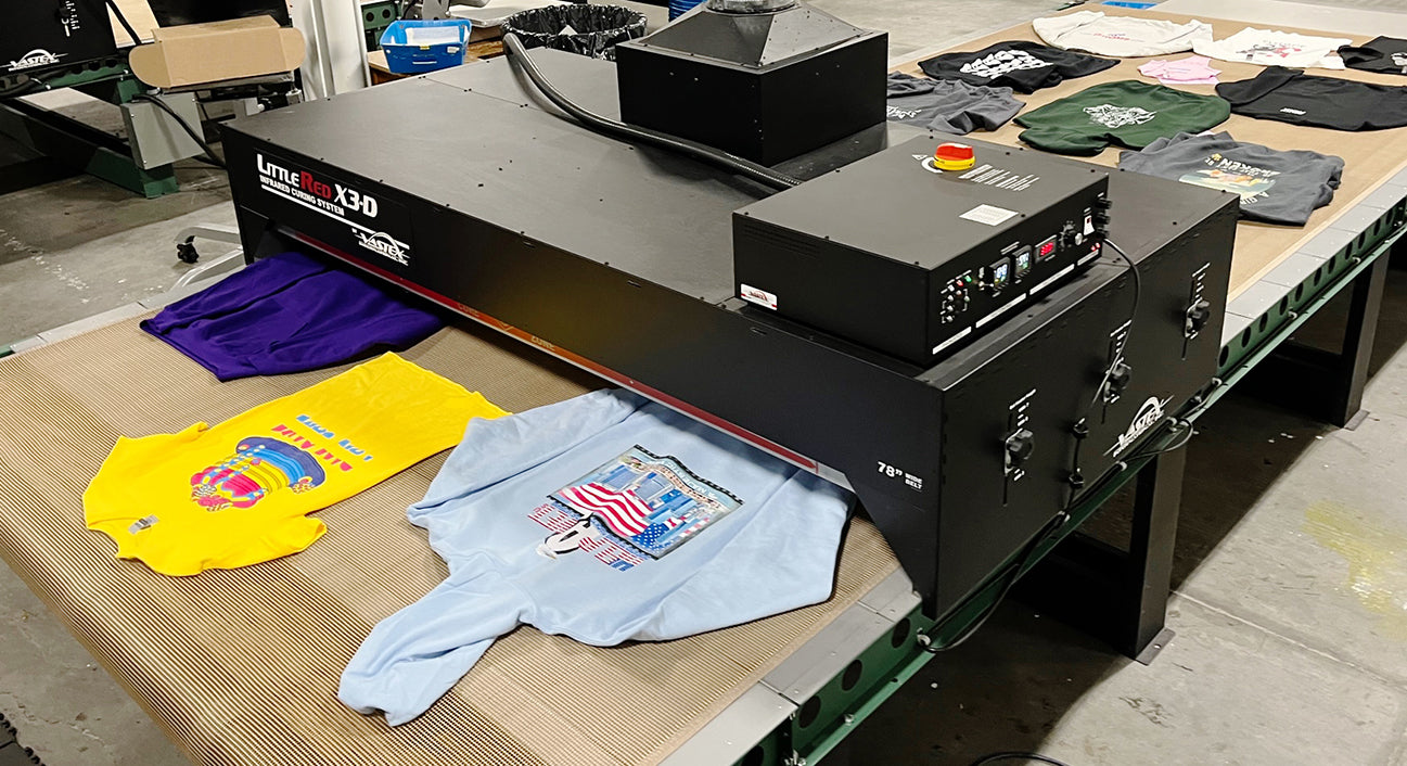 T-shirt printing dryer
