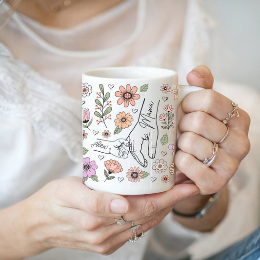 Forever in Mom's Hand Mug