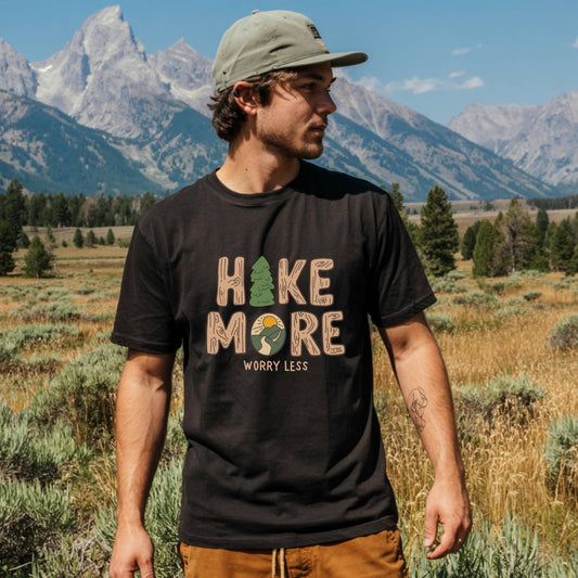 Hike More Worry Less Tee