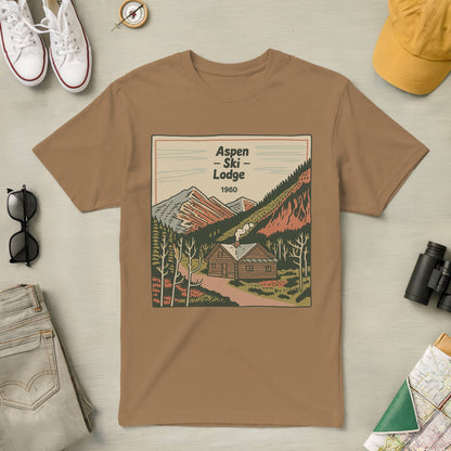 Aspen Ski Lodge Tee