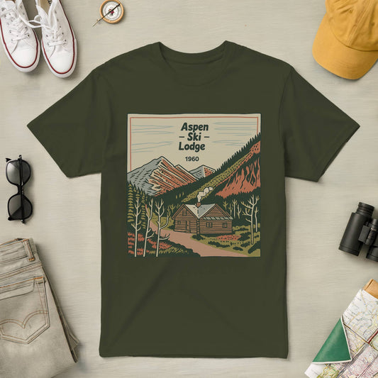 Aspen Ski Lodge Tee