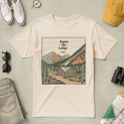 Aspen Ski Lodge Tee
