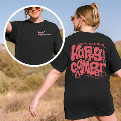 Bachelorette Camp Tee (personalized)