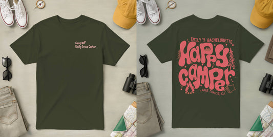 Bachelorette Camp Tee (personalized)