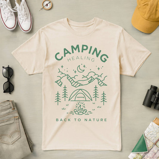 Camping Healing Tee