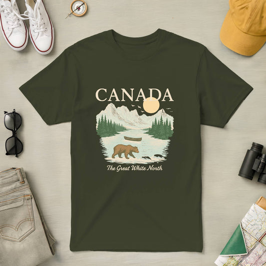 Canada - The Great White North Tee