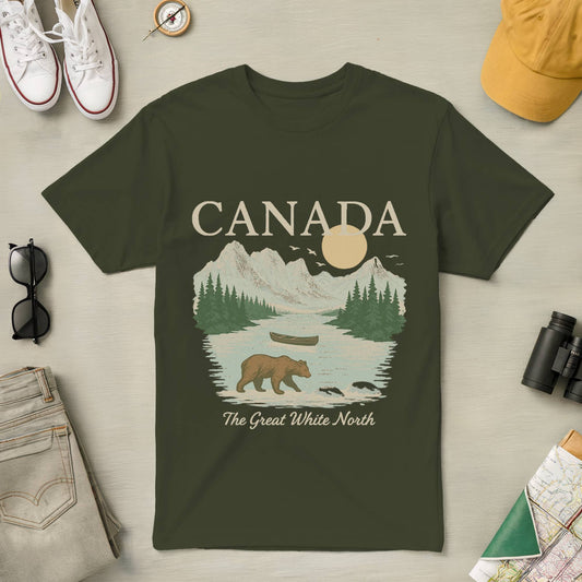 Canada - The Great White North Tee