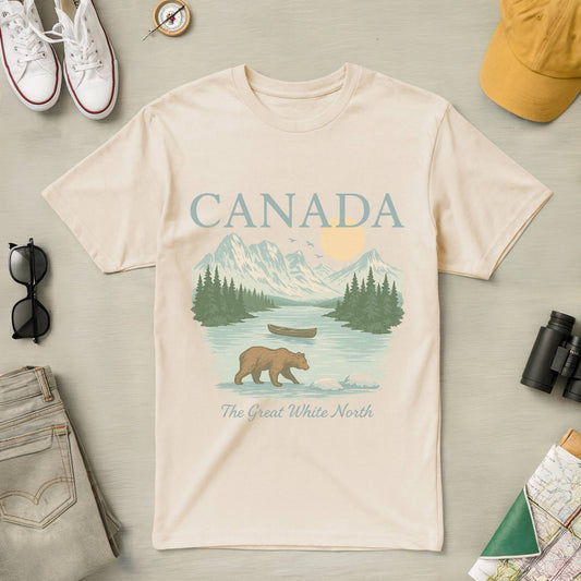 Canada - The Great White North Tee