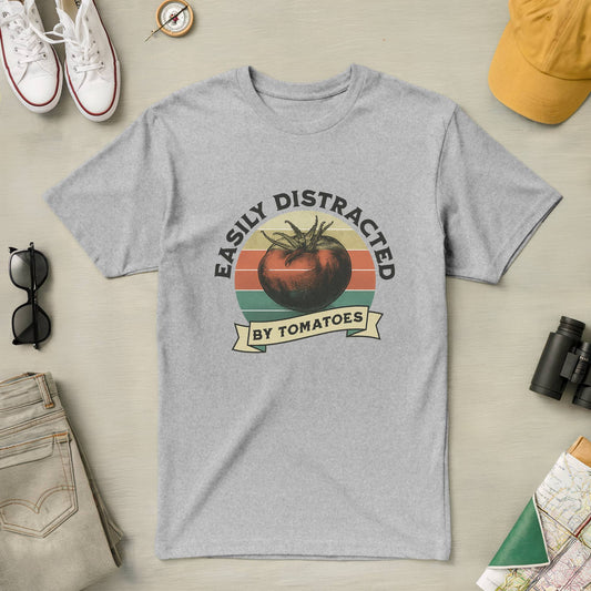 Easily Distracted by Tomatoes Tee