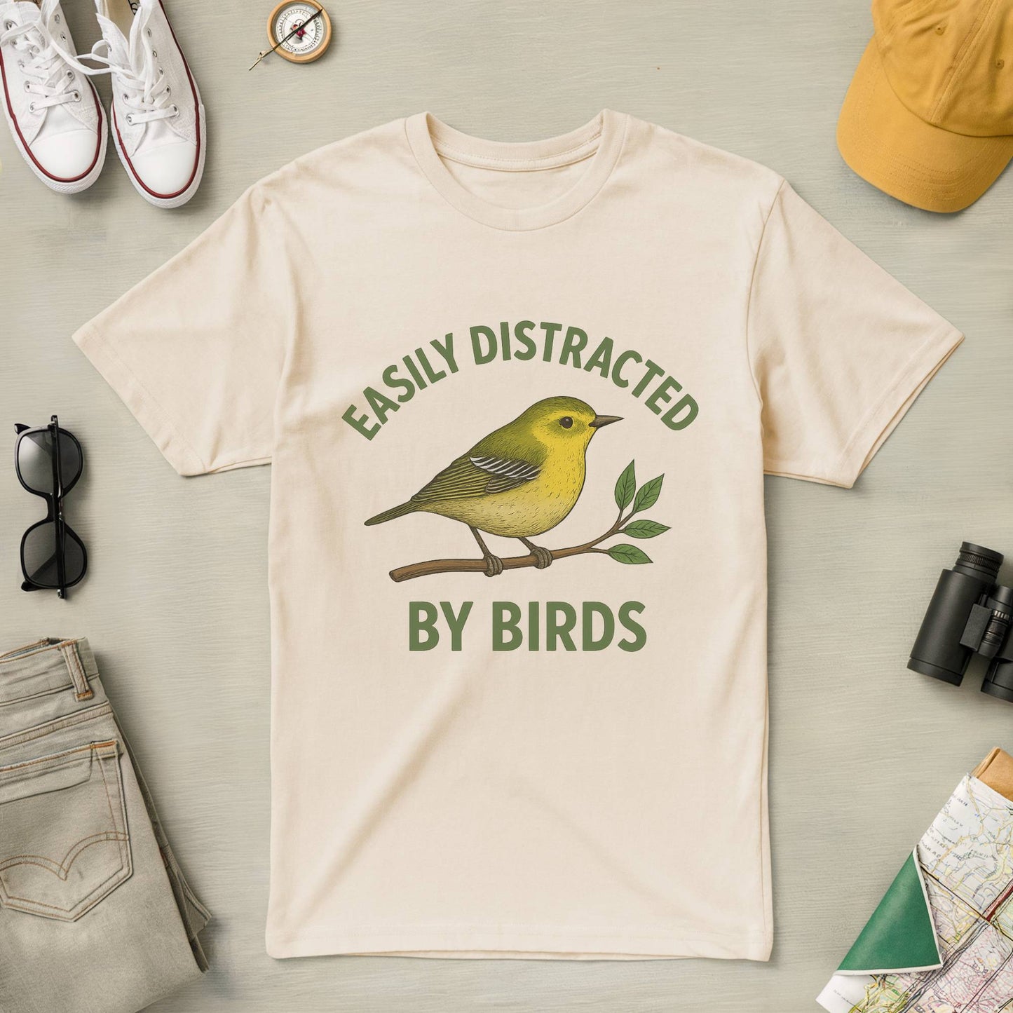 Easily Distracted by Birds Tee