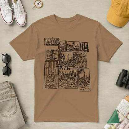 Here for the View Tee