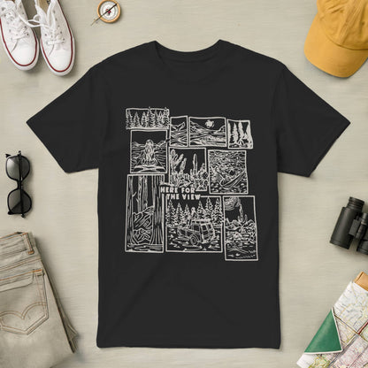 Here for the View Tee