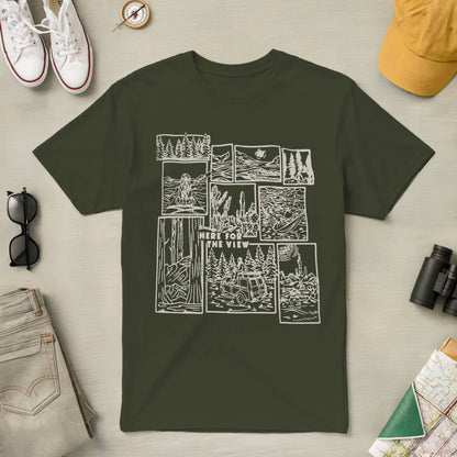 Here for the View Tee
