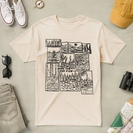 Here for the View Tee