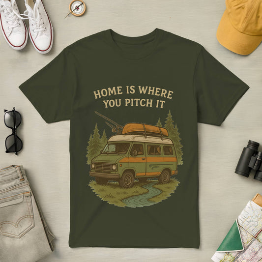 Home Is Where You Pitch It Tee