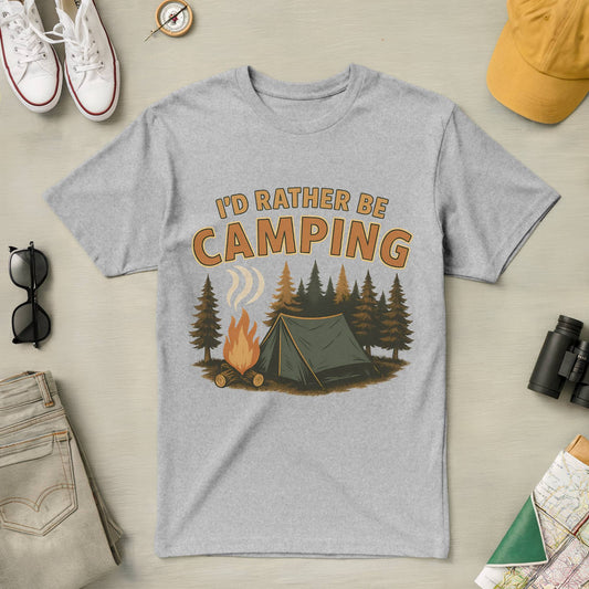 I'd Rather Be Camping Tee (Ver 2)