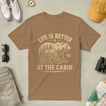 Life is Better at the Cabin Tee