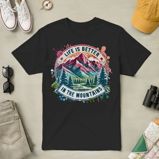 Life is Better in the Mountains Tee