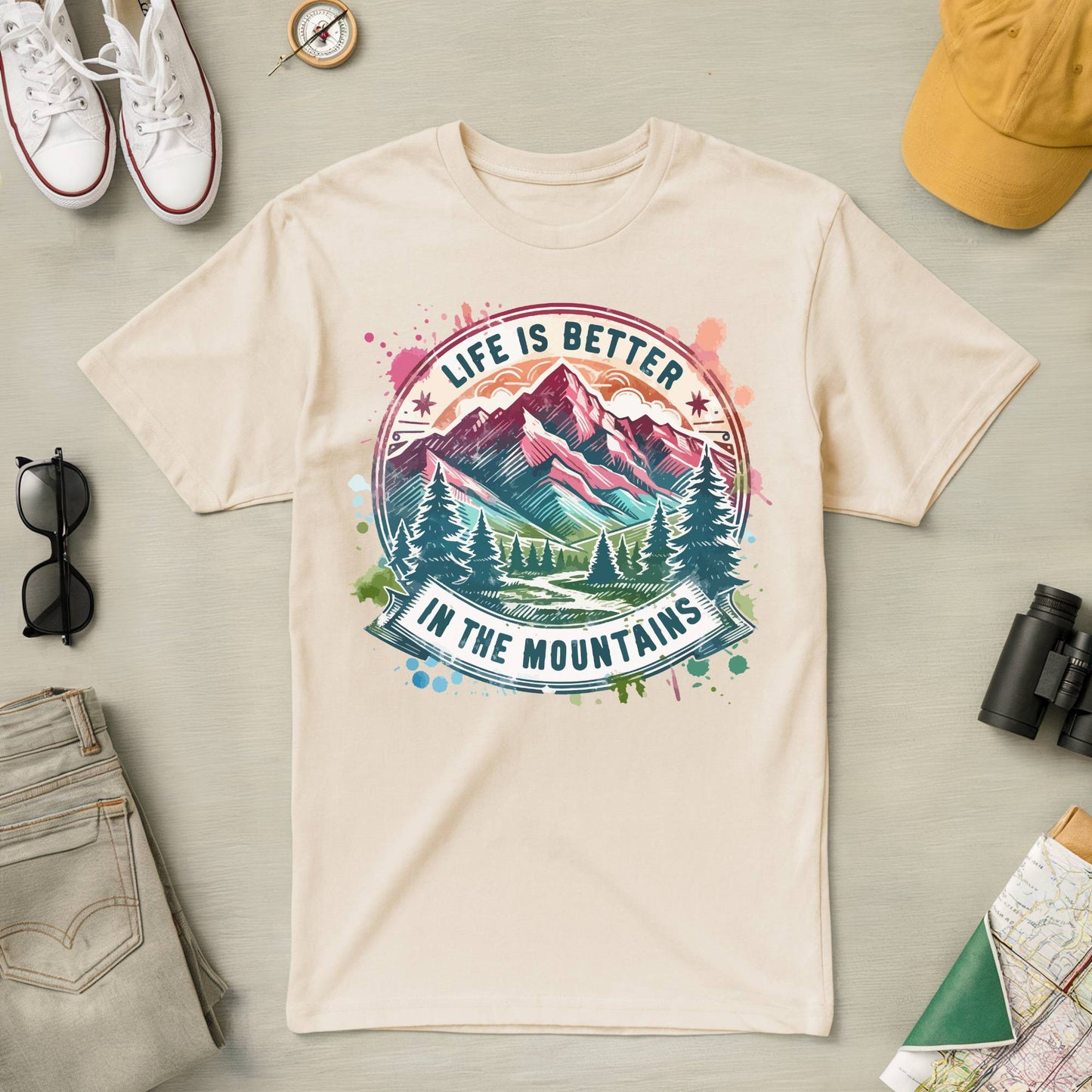 Life is Better in the Mountains Tee