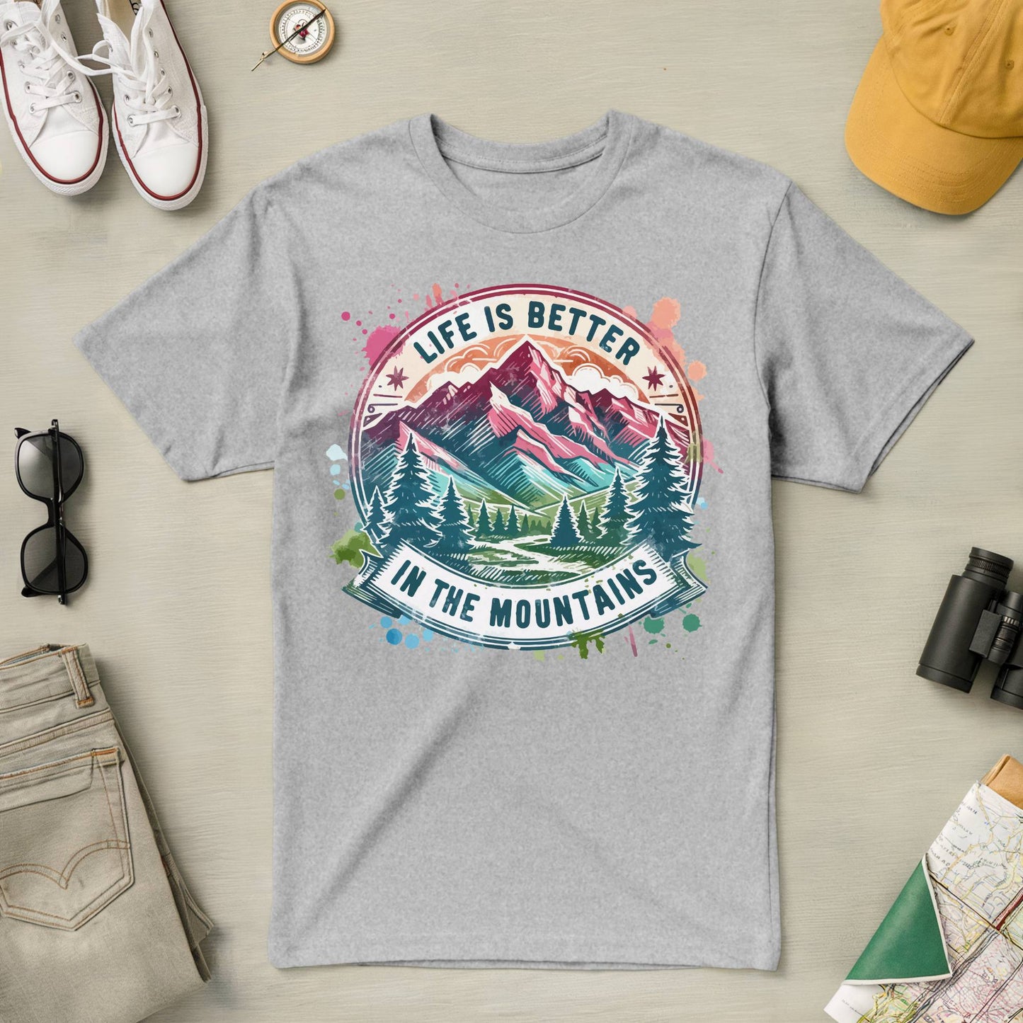 Life is Better in the Mountains Tee