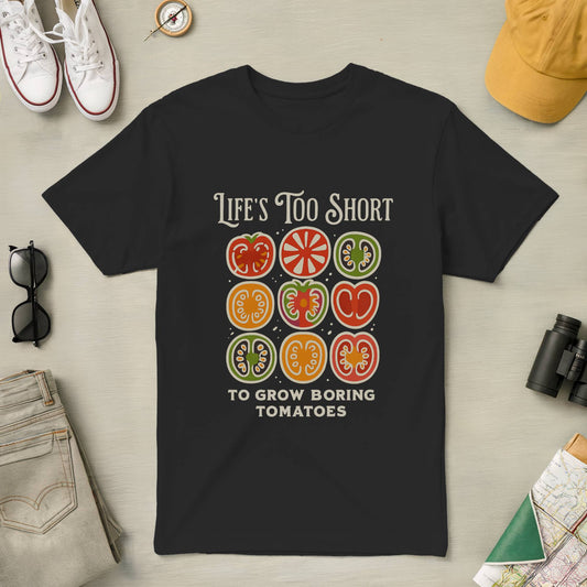 Life Too Short to Grow Boring Tomatoes Tee