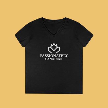 Passionately Canadian Vneck Tee