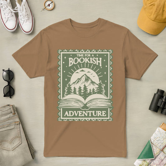 Time for A Bookish Adventure Tee