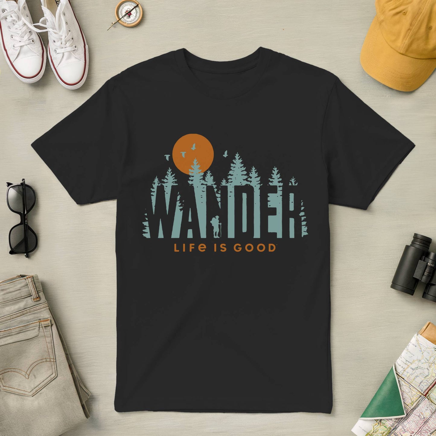 Wander Life is Good Tee