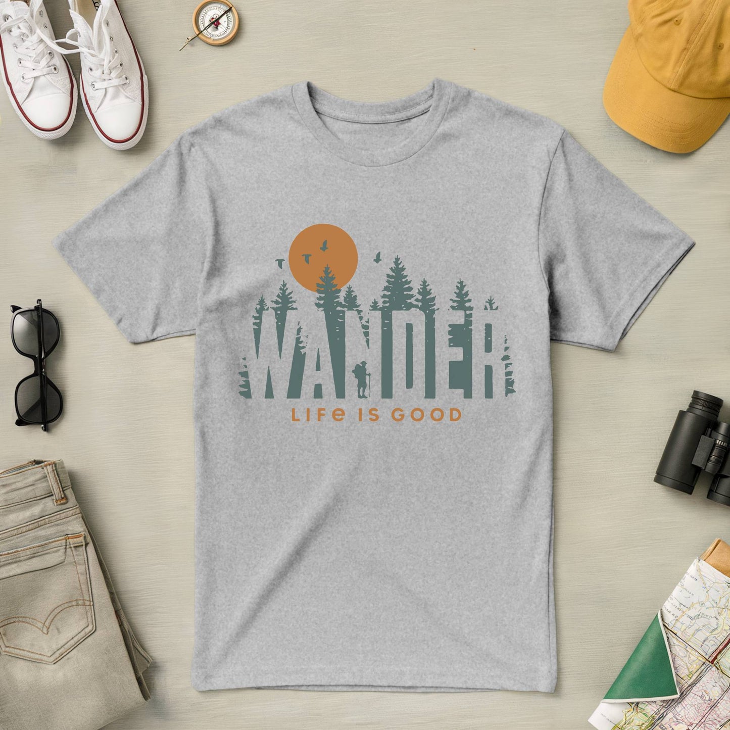 Wander Life is Good Tee