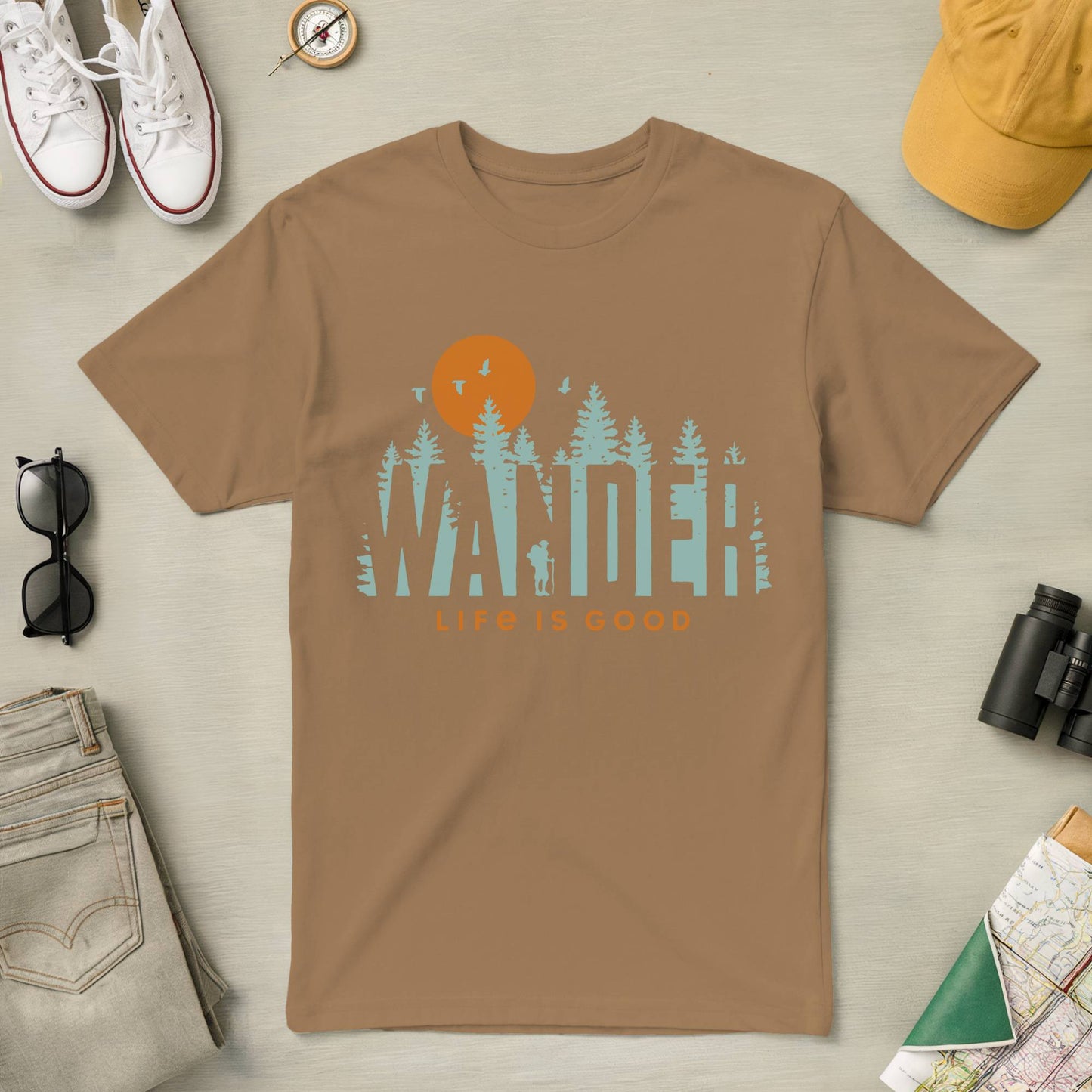 Wander Life is Good Tee