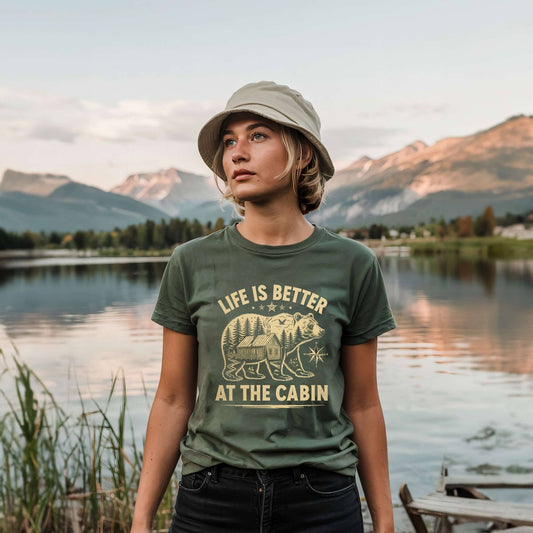 Life is Better at the Cabin Tee