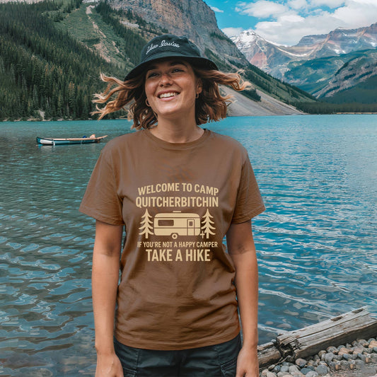 Welcome to Camp Quitcherbitching Tee