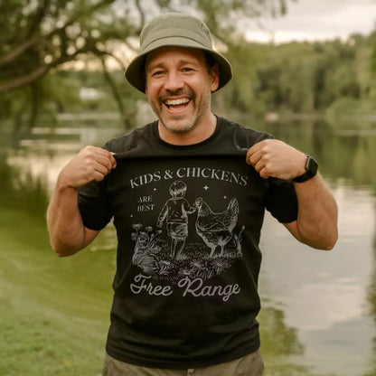Kids & Chicken Free Range Tee