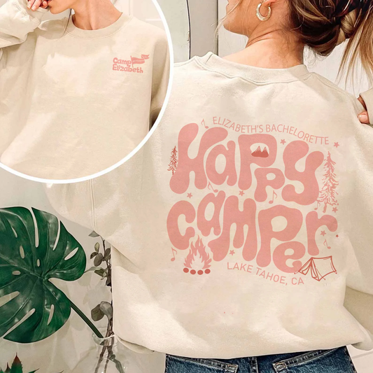 Bachelorette Camp Tee (personalized)