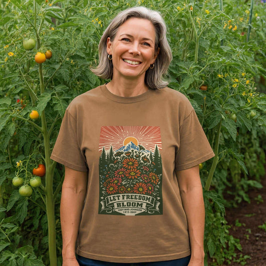 Let Freedom Bloom Tee