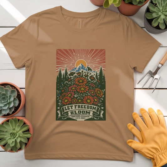 Let Freedom Bloom Tee