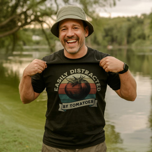 Easily Distracted by Tomatoes Tee