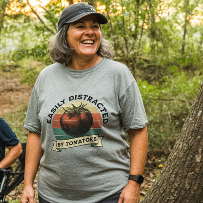 Easily Distracted by Tomatoes Tee