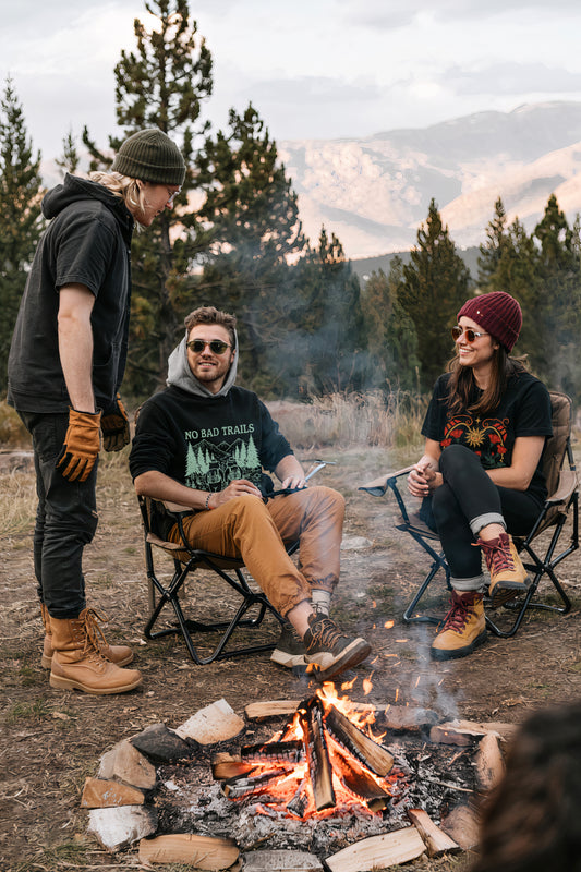 No Bad Trails Just Bad Knees Tee